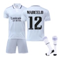 Miniatyrbild 1 av 3: 2223 Real Madrid hemmatröja och bortaställ nr 7 Mbappe tröja 9 Benzema nr 10 utrikeshandel fotbollströja 23Z1 No12 16