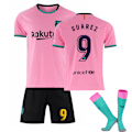 Miniatyrbillede 1 af 4: 20-21 Barcelona trøje nr. 10 fodbolduniform nyt sæt voksen børn kortærmet holduniform EK2021 No.9 XXL