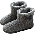Miniatyrbillede 1 af 5: Varme hjemmesko til damer Homeboots 39-40 C Grau
