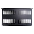Miniatyrbillede 4 af 5: 1U Server Rack Monteringshylde Ventileret Udliggerbakke til 19-tommers Netværksudstyrsrack & Kabinet