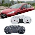 Miniatyrbillede 4 af 5: Instrumentbræt LCD speedometer måler klynge 6105h0 9659797780 til 307 (t5) 05-08 Dash tachometer