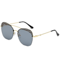 Miniatyrbillede 3 af 7: Unisex firkantede klassiske cat eye solbriller cateye solbriller y1156
