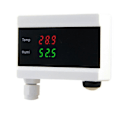 Miniatyrbild 5 av 5: Wifi Temperatursensor Tuya Termometer Detektor Digital Display Hem Smart Life App Alert Frys