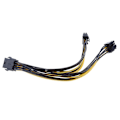 Pikkukuva 3 / 4: 559 8-nastainen - 2x PCIE 8(6+2)-nastainen CPU-näytönohjaimen virranjakokaapeli