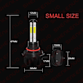 Pikkukuva 2 / 5: Chevy Avalanche 2007-2013 Combo 6000k LED-ajovalot ja sumuvalot -sarja 6 kpl Shenkenuo