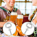 Miniatyrbild 2 av 4: 8 Delar Flasköppnare Kit Metall Flasköppnare Gör-det-själv Hantverk Ölflasköppnare Tom Flasköppnare
