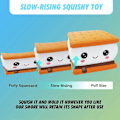 Miniatyrbillede 2 af 5: Serenilite Langsomt Stigende Duftende Squishy Legetøj - Sød og Knusbar Legetøj til at Klemme & Stressaflastning - 1 Styk (Smore)