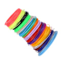 Miniatyrbillede 4 af 5: 20 farver 1,75 mm PCL filament refills til 3D-printer print pen lav temperatur