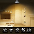 Miniatyrbilde 3 av 7: Pakke med 8 Gu10 halogenpærer 35w,220v Gu10 halogen spotlight pærer 2800k varm med
