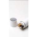 Miniatyrbillede 2 af 3: Elektrisk mælkeskummer, håndholdt mælkeskummer i rustfrit stål, manuel mælkeskummer - hvid