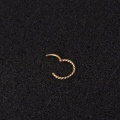 Miniatyrbild 3 av 4: Vrid stängd ring rostfritt stål sömlös ring öppen ring öra spänne öra ben spik 1st, 6mm-12mm