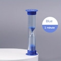 Miniatyrbillede 4 af 4: 1. Farverigt plast timeglas-timersæt - 2 minutters grønt timeglas til studerende, perfekt gave og pooltilbehør