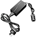 Miniatyrbilde 1 av 5: 220v til 12v Konverter 60w Husholdningskontakt Bilstøvsuger Adapter Multifunksjonskonverter Adapter