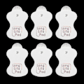 Miniatyrbillede 1 af 4: 12 stk. Udskiftning til Omron Massageapparater Elepuls Long Life Pad - JA