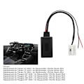 Miniatyrbilde 5 av 5: Trådløs RD4 Bluetooth Modul Radio Stereo Aux in Kabel Adapter Erstatning for Citroen C2 C3 C4 C5 C6 C8