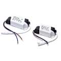 Miniatyrbilde 1 av 5: 2x LED-driver, 24-36 W, Transformator for LED-taklampe, LED-panel strømforsyning, DC-kontakt for LED-taklampe (24-36 W)