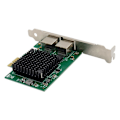 Miniatyrbilde 5 av 5: PCIE X1 82571 Gigabit Server Nettverkskort PCIE Ethernet Nettverkskort Dual Port RJ45 Ethernet Adapter