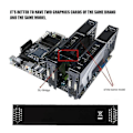 Miniatyrbillede 4 af 5: 10 cm Fleksibelt SLI Bridge GPU Kabel VGA Interconnect Connector Til Nvidia