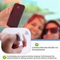 Miniatyrbillede 5 af 5: Fjernbetjening Sidevender Ring til, Bluetooth E-Reader Controller, Kameraudløser D07 Pro