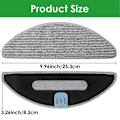 Miniatyrbilde 3 av 5: 16 stk. moppeputer for Combo I5, I5+, J5, J5+ robotstøvsuger, mikrofiber, vaskbar, gjenbrukbar moppeklut