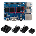 Miniatyrbild 2 av 5: Chipset Kylare Tyst Snabb Värmeavledning Mini Banana Pi M5 Aluminium CPU Chip Termisk Pad för Elektronisk Utrustning