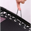 Miniatyrbillede 4 af 5: Fritidsstol tilbehør bog elastisk gummibånd bungee slidtræk snor kostring reb-sort, 2stk 2,2m, 2stk 1,4m