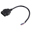 Miniatyrbillede 3 af 5: OBD2 16-polet Han-stikforlængerkabel Bildiagnostisk Interface Connector