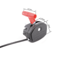 Miniatyrbilde 2 av 4: Machbauer Gressklipper Gasspedalboks Bryter Gasskabel - 1 Gassbryter + 1 Gasskabel