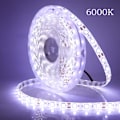Miniatyrbild 1 av 5: LED-remsa 12V Kallvit LED-remsa 6000K, inomhus LED-remsa, 5 meter flexibel 300 lysdioder