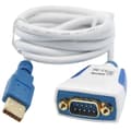 USB til RS232 Kabel Konverter USB til RS232 Seriell DB9 Adapter 1m