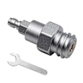 Miniatyrbild 1 av 5: Koldioxidfyllningsadapter 8mm Hane Snabbkoppling för Vattenmaskin Extern CO2 T