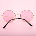 Pikkukuva 3 / 5: 3-pakkaus Hippy Specs -aurinkolasit Pyöreät aurinkolasit Metallikehyksillä Retro Hippie 60-70-lukujen tyyliset Ympyrälasit  Pukutarvikkeet