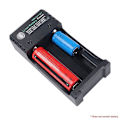 Miniatyrbillede 5 af 5: 18650 oplader dobbelt slot USB oplader til opladning af 3.7V cylindrisk 2-cell lithium batteri