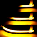 Miniatyrbilde 4 av 5: 2 stk dynamisk styresignal LED-bakspeil som indikerer blink for - F20 F30 F31 F22 F23 F32 F3