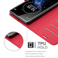 Miniatyrbilde 4 av 5: Sony Xperia XZ2 Etui - Beskyttende etui med kortspor og stativfunksjon