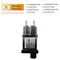 Miniatyrbilde 4 av 5: Strømadapter 31V 6W 193MA Utgangsstrøm 100V-240V Vanntett Elektronisk Adapter Åtte Funksjons Strømadapter EU-Plugg