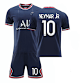 Pikkukuva 1 / 4: 2122 Pariisin kotipaita klassinen nro 30 tähti nro 10 Neymar nro 7 Mbappe jalkapalloasu Z10 M#