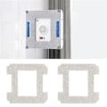 Miniatyrbilde 2 av 5: Kompatibel med W2 Pro / W2 Omni Moppekluter Rag Pad Vindusrobot Rengjøring Reservedeler Tilbehør 20 stk