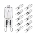 Miniatyrbild 1 av 5: Parti med 10 G9 Glödlampor 33w Varmvit, Halogen G9 För Ugn Tål 300c, G9 Filamentkapsel Glödlampor 420lm 230v