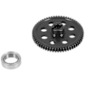 Pikkukuva 1 / 5: Metal 60T Päävaihde Reduktiovaihde 7640 Sopii Traxxas LaTrax Teton 1/18 RC-autolle Parannus Osia Tarvikkeita