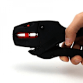 Miniatyrbillede 5 af 5: Automatisk Elektrisk Isolationsafstripper Tang Tråd Kabel Afstripper Cutter (sort) 1 stk) L[B