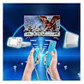 Miniatyrbillede 2 af 5: Blå Wii Remote Controller til Wii og Wii U Konsol