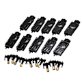 Miniatyrbilde 1 av 5: 10 stk DX5 UV Blekkdemper for Mimaki JV33 JV5 CJV150 for TX800 Eco Solvent Plotter Skriver Blekkdemper med Connector