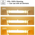 Miniatyrbillede 5 af 5: Sæt med 5 R7s halogenpære 78mm 80w 230v, R7s halogenstang 78mm, R7s halogenpære dæmpbar halogenstanglampe