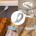 Miniatyrbillede 1 af 4: 1 sæt mikrofiber med frontstativ, sofa og møbellampe, ringstativ