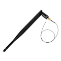 Miniatyrbillede 2 af 5: WiFi Antenne 6dBi RP-SMA 12in U.FL IPEX MHF4 til RP-SMA Pigtail Antennesæt