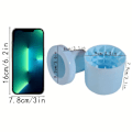 Miniatyrbillede 2 af 5: 1. st, Ice Grid Silikon Fryst Ice Form Snabbfrys Ice Cup Is Ice Box Hushålls Ice Hink Is Box Cylinder Cup Hink  Blå Cylinder Ice Cube Form