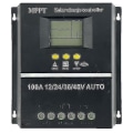Miniatyrbillede 1 af 5: Pwm 100a 12v 24v 36v 48v Auto Solpanel Ladningsregulator Sol Pv Batterilader Med Lcd Mppt
