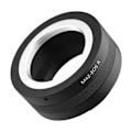 Miniatyrbilde 3 av 5: Manuell objektivadapterring i aluminiumlegering for M42-objektiv til Canon EOS R/RP/Ra/R5/R6 RF-montert speilløst kamera