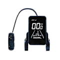 Miniatyrbillede 1 af 5: Til elcykeldisplay 36v-72v vandtæt LCD-display Nc-81f elcykelpanel dashboard, vand
